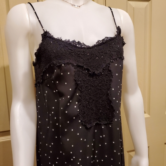 Strut and Bolt Polkadot Dress Black Sz Small - Picture 3 of 8